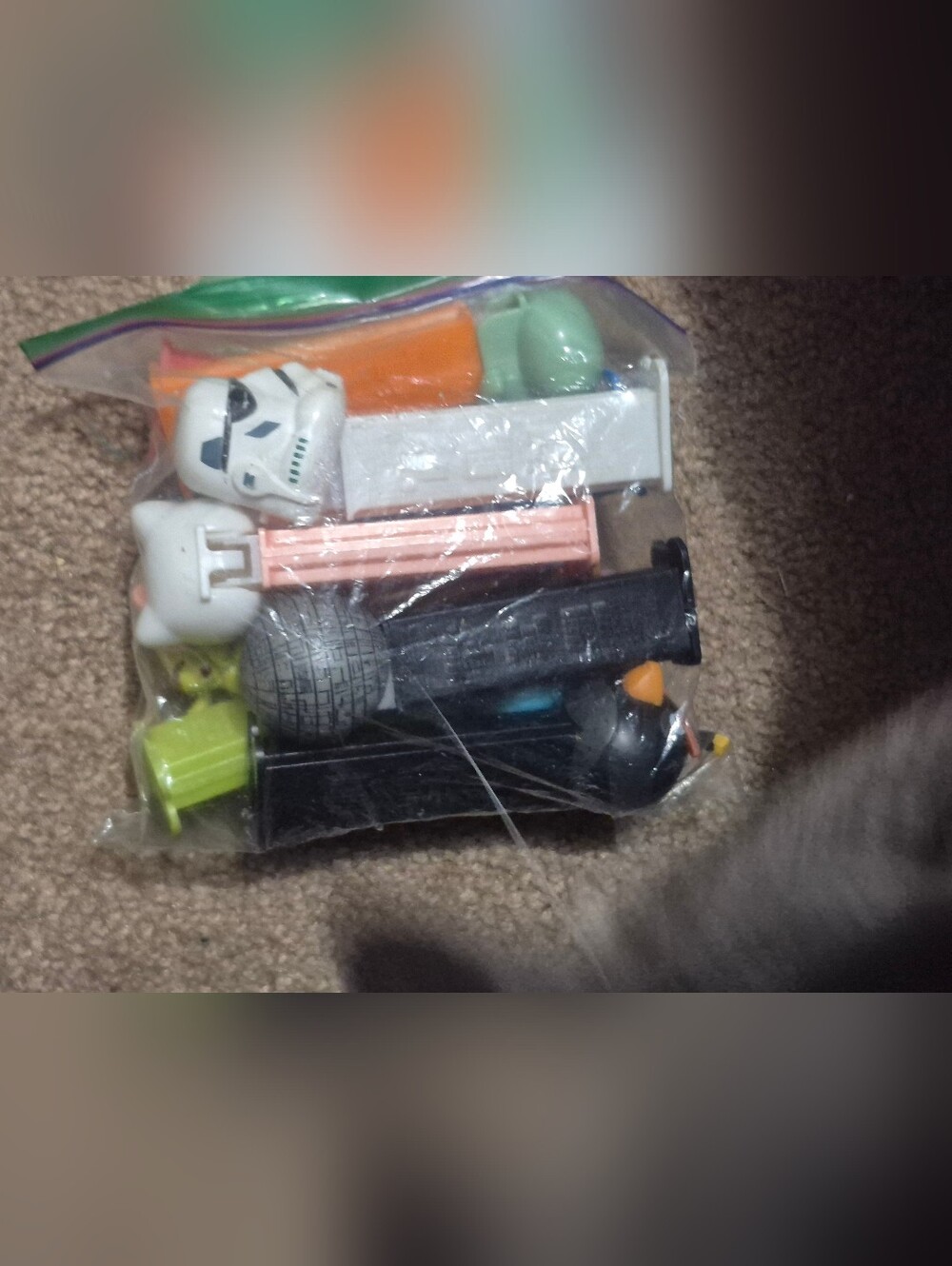 Assorted Small Kid Toys and Accessories - Mixed Colors